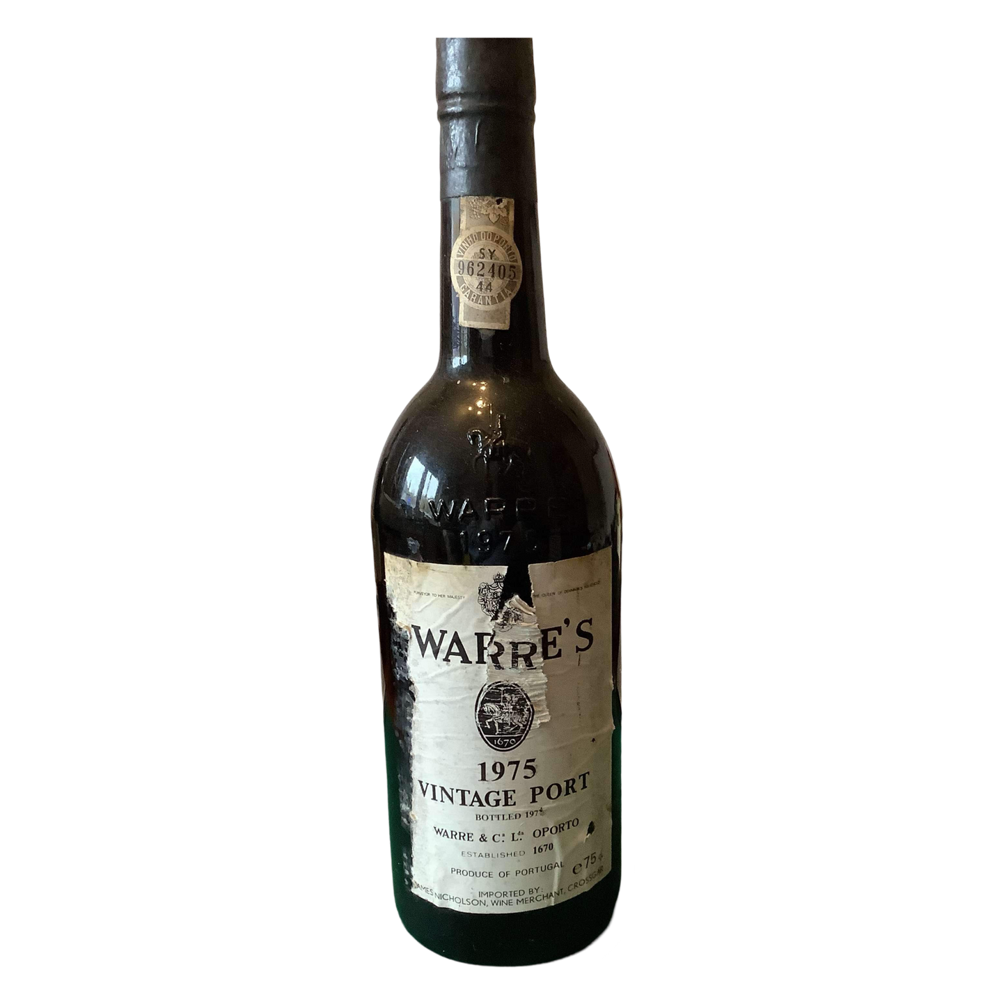 Warre’s 1975 Vintage Port