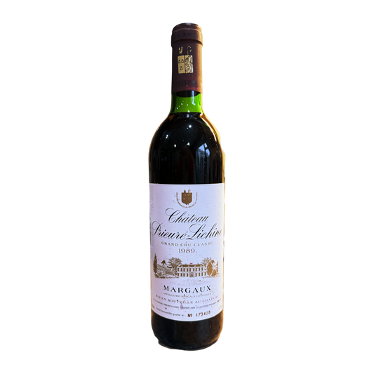 Château Prieuré-Lichine Margaux (Grand Cru Classé) 1989