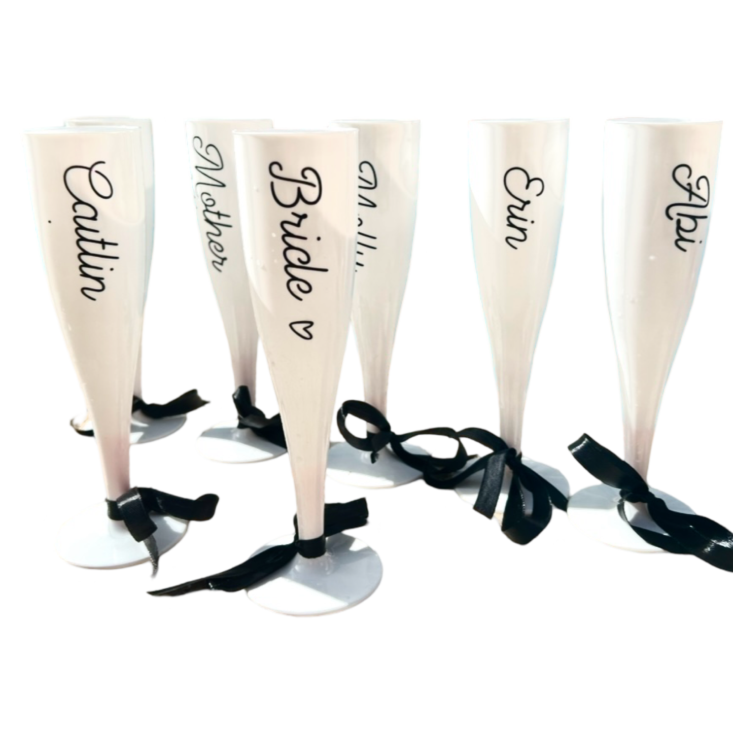 Personalised Champagne Flutes