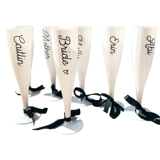 Personalised Champagne Flutes