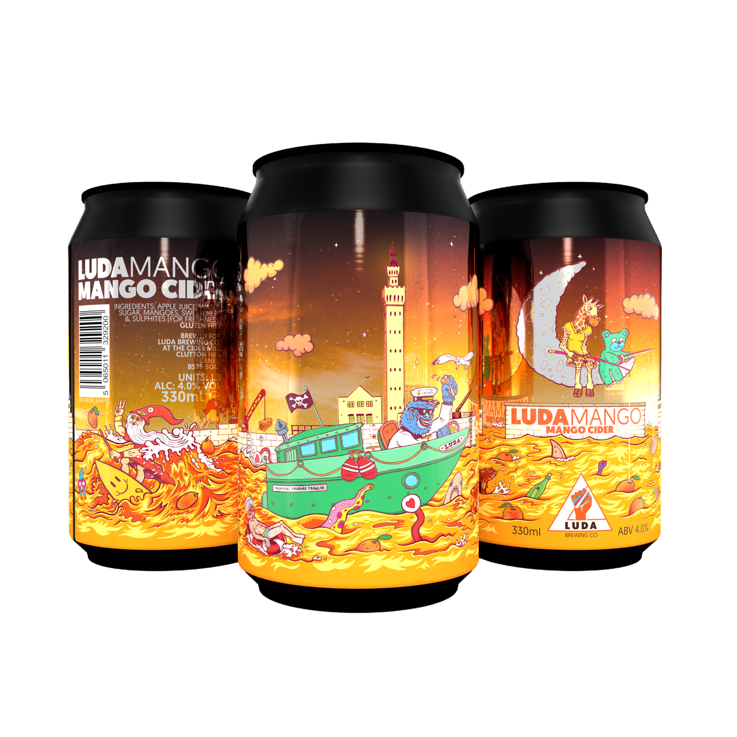 6 - Pack Luda Mango