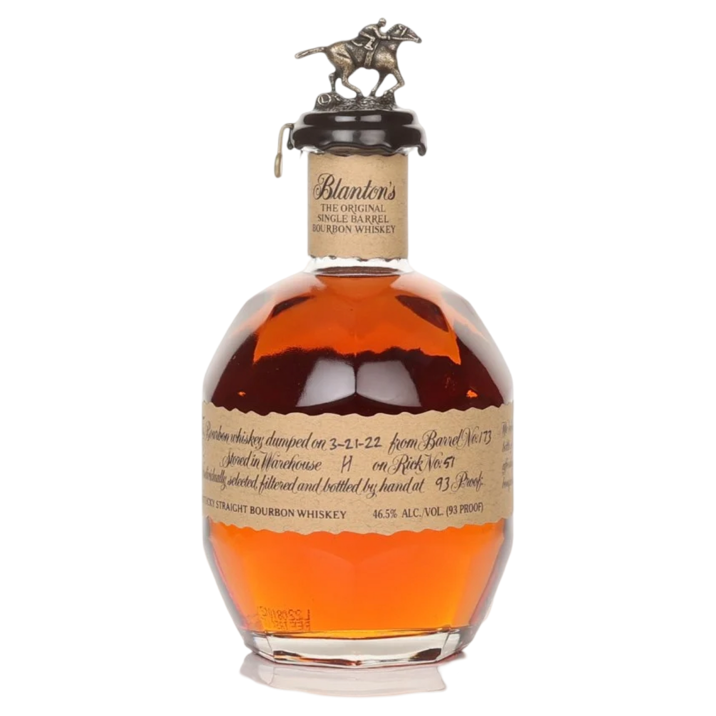 Blanton's Original Single Barrel Whiskey 70cl