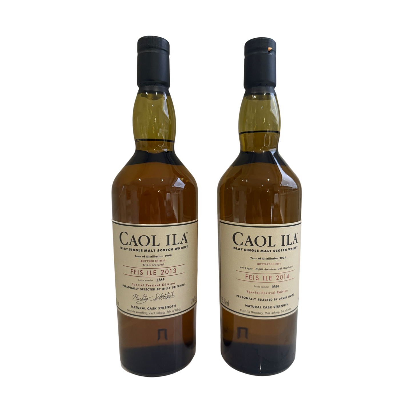 Caol Ila 1998 Fèis Ìle 2013 & 2014